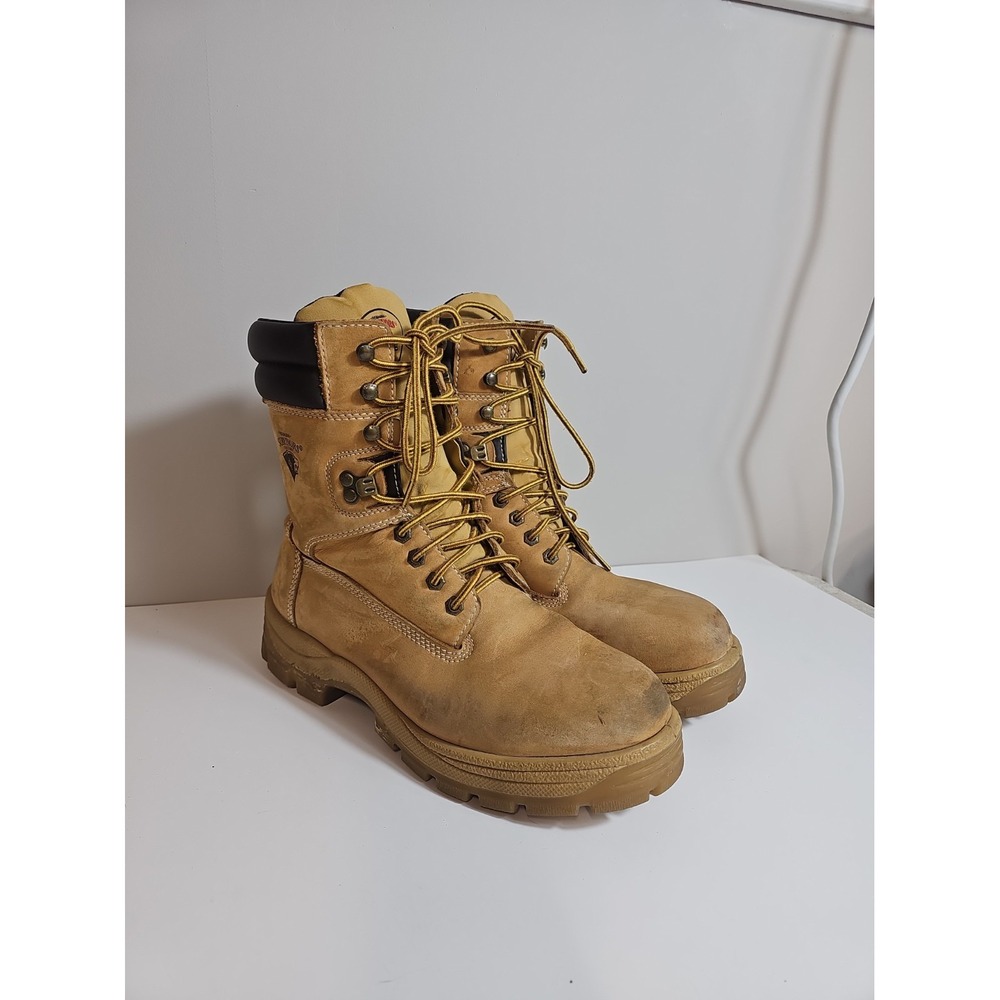 Herman Survivors-Big Timber Mens "Size 10.5" Steel Toe Work Boots